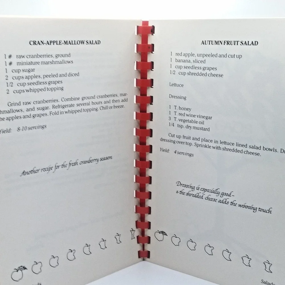 From The Apple Orchard Cookbook Recipes for Apple Lovers Lee Jackson 1st Ed 1984